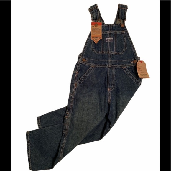 NWT - Oshkosh World’s Best Overalls - 5T - Picture 1 of 4